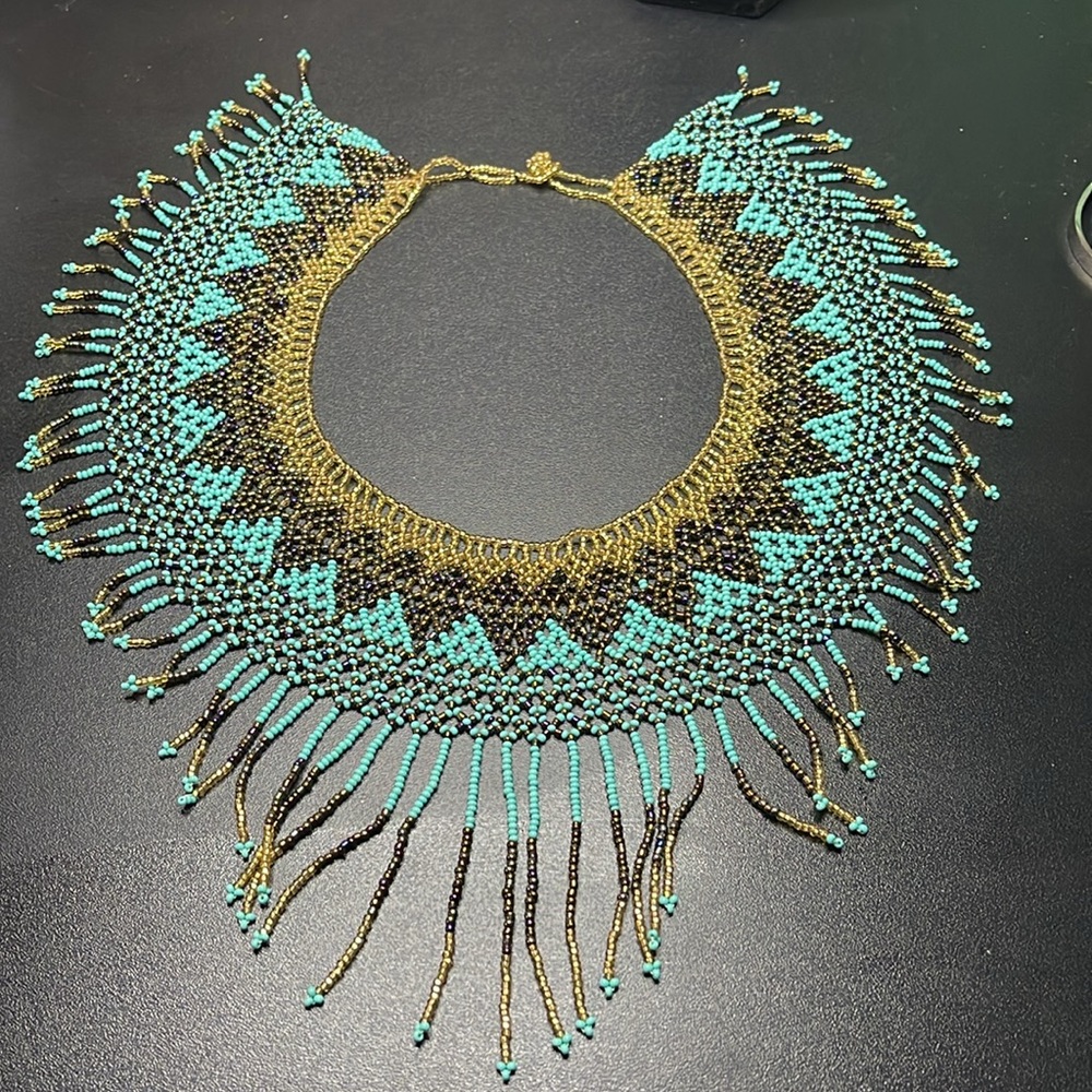 Handmade mexican Necklace - Picture 2 of 2